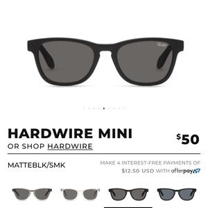 Quay hardwire mini sunglasses